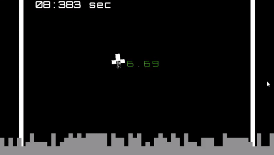 Paper airplane navigating obstacles in Another Happy Landing!.