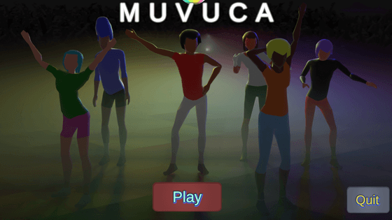 Crowd scene from Lost n Crowd showcasing interactive memory tokens.